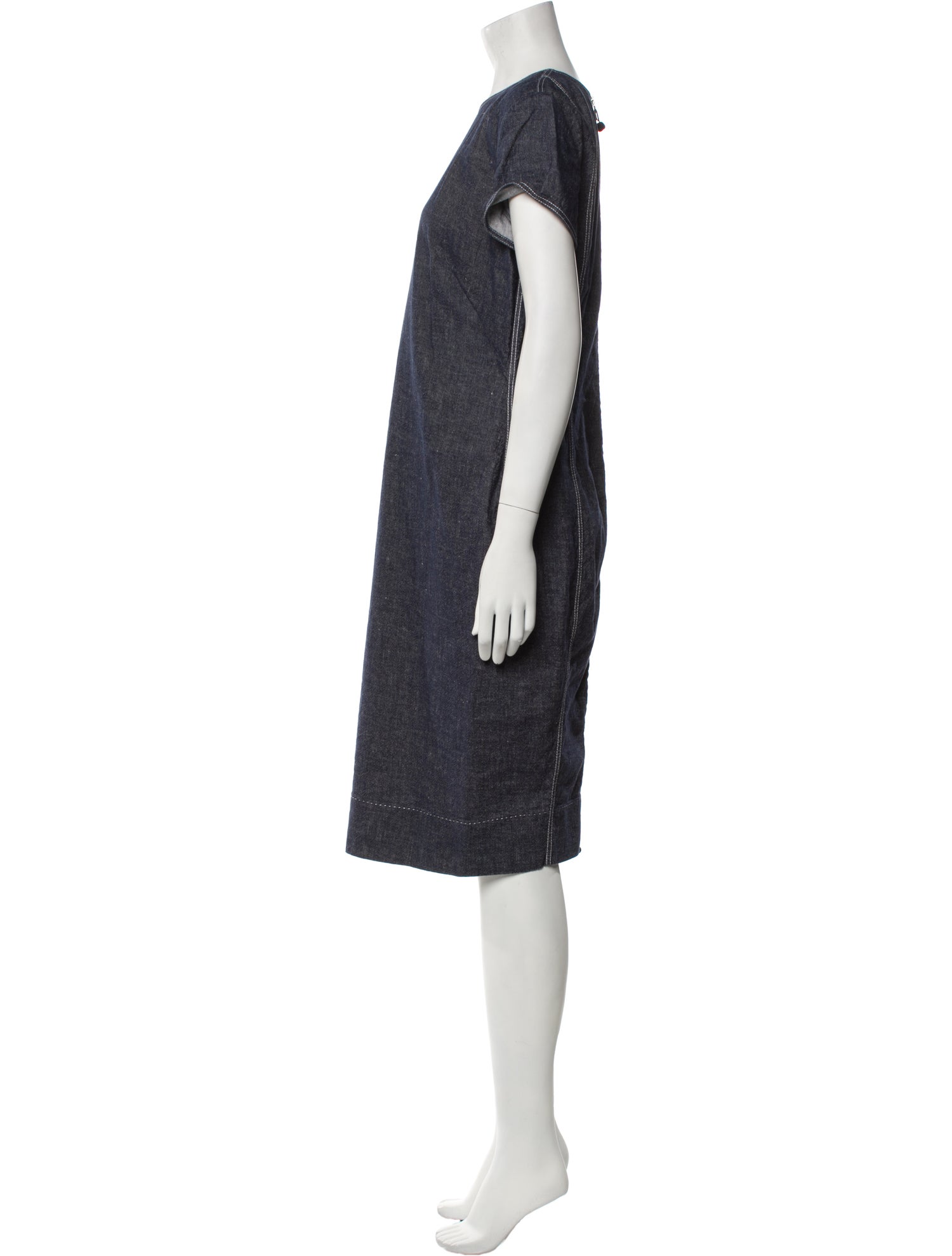 Giorgio Armani Linen Midi Length Dress