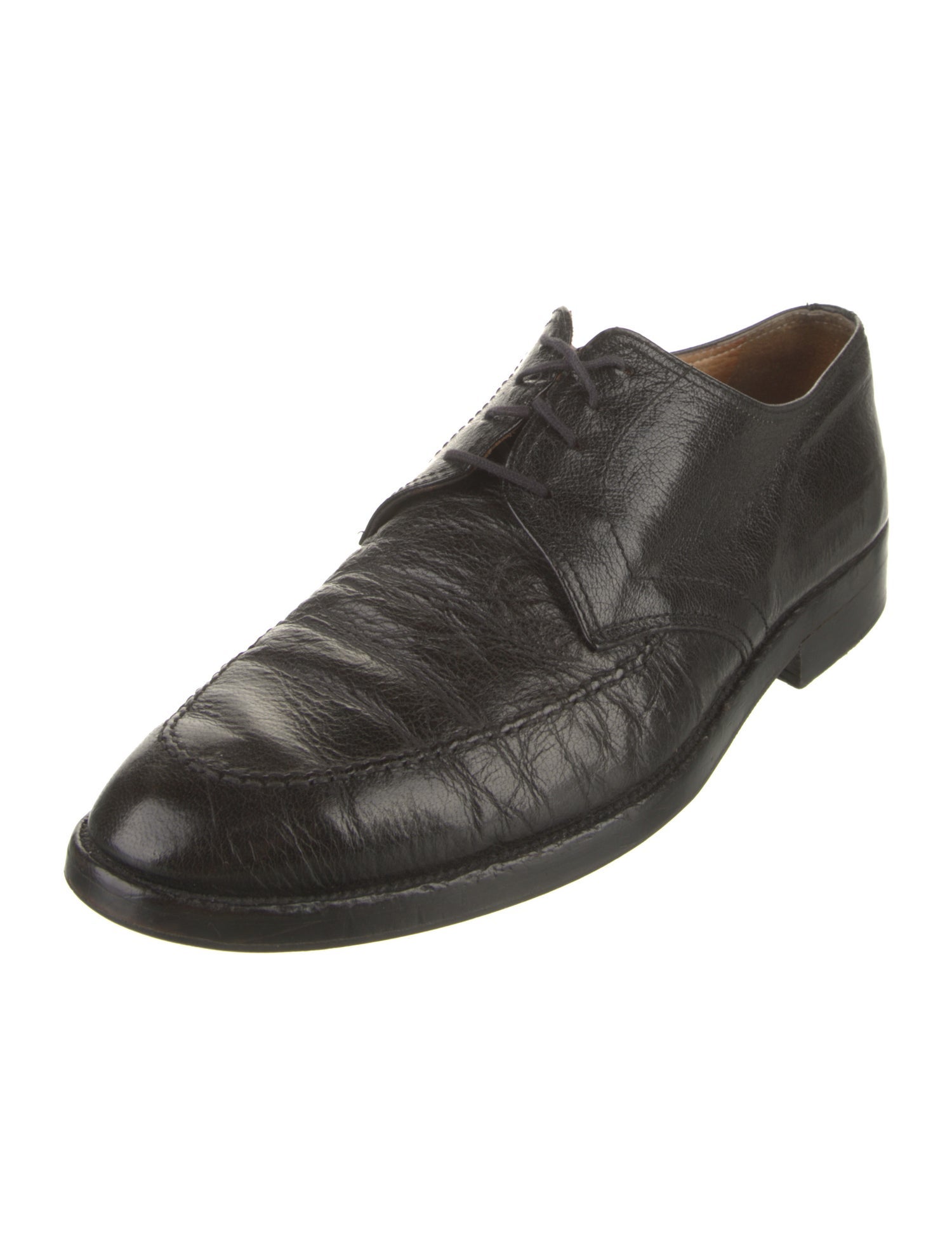 Giorgio Armani Leather Derby Shoes