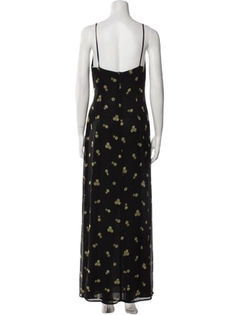 Giorgio Armani Silk Long Dress