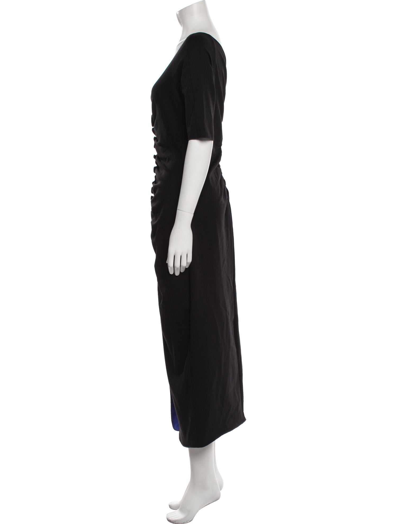 Giorgio Armani V-Neck Long Dress