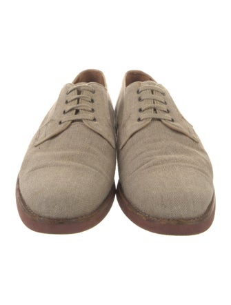 Giorgio Armani Canvas Derby Shoes
