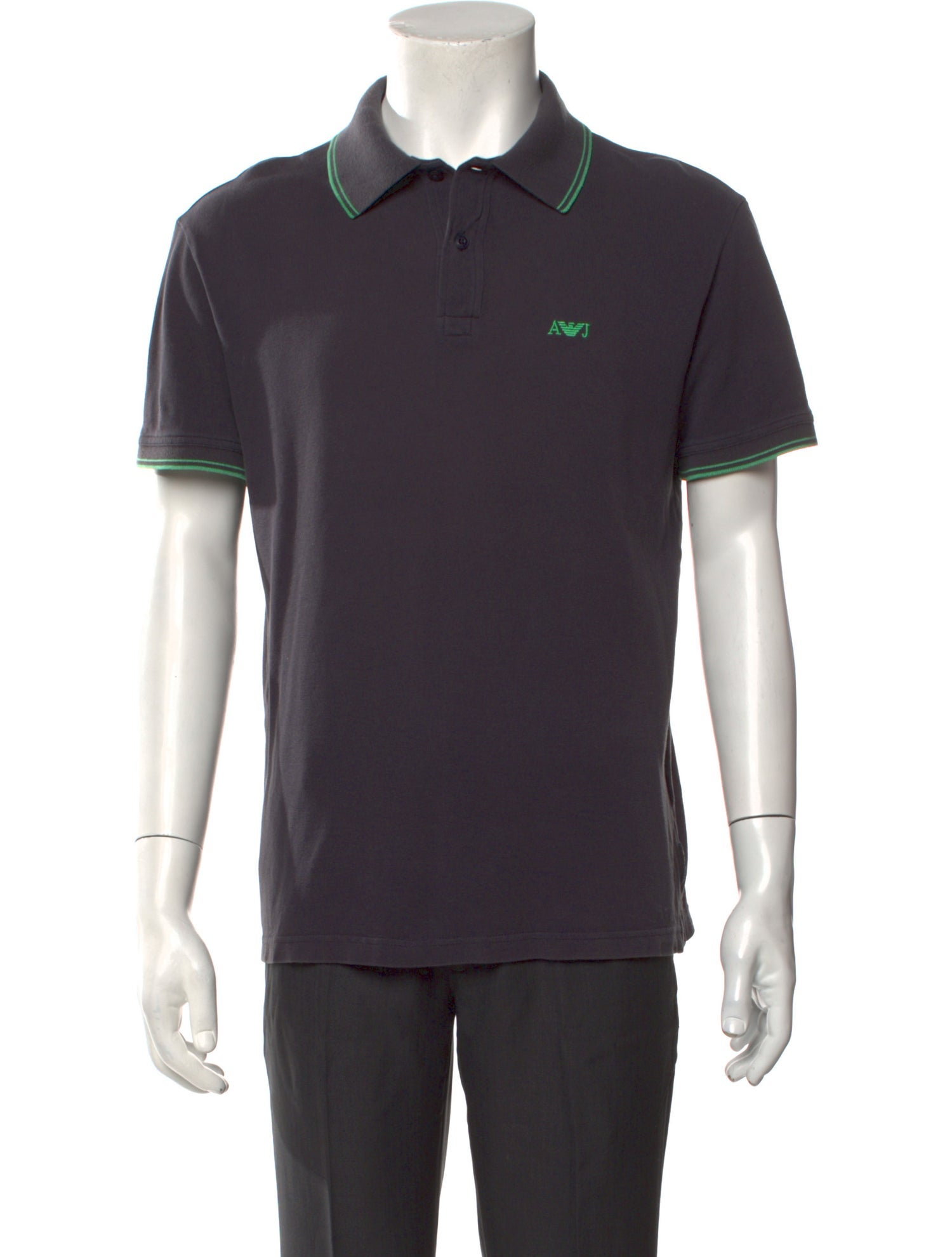 Giorgio Armani Collar Short Sleeve Polo Shirt