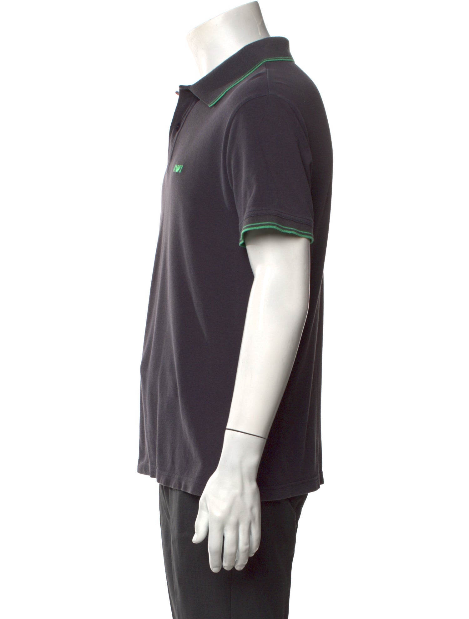 Giorgio Armani Collar Short Sleeve Polo Shirt