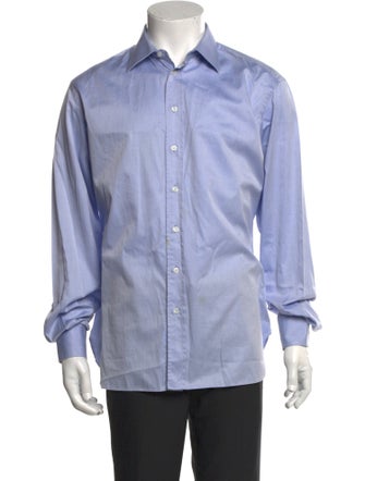 Giorgio Armani Long Sleeve Tuxedo Shirt