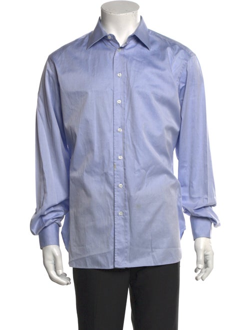 Giorgio Armani Long Sleeve Tuxedo Shirt