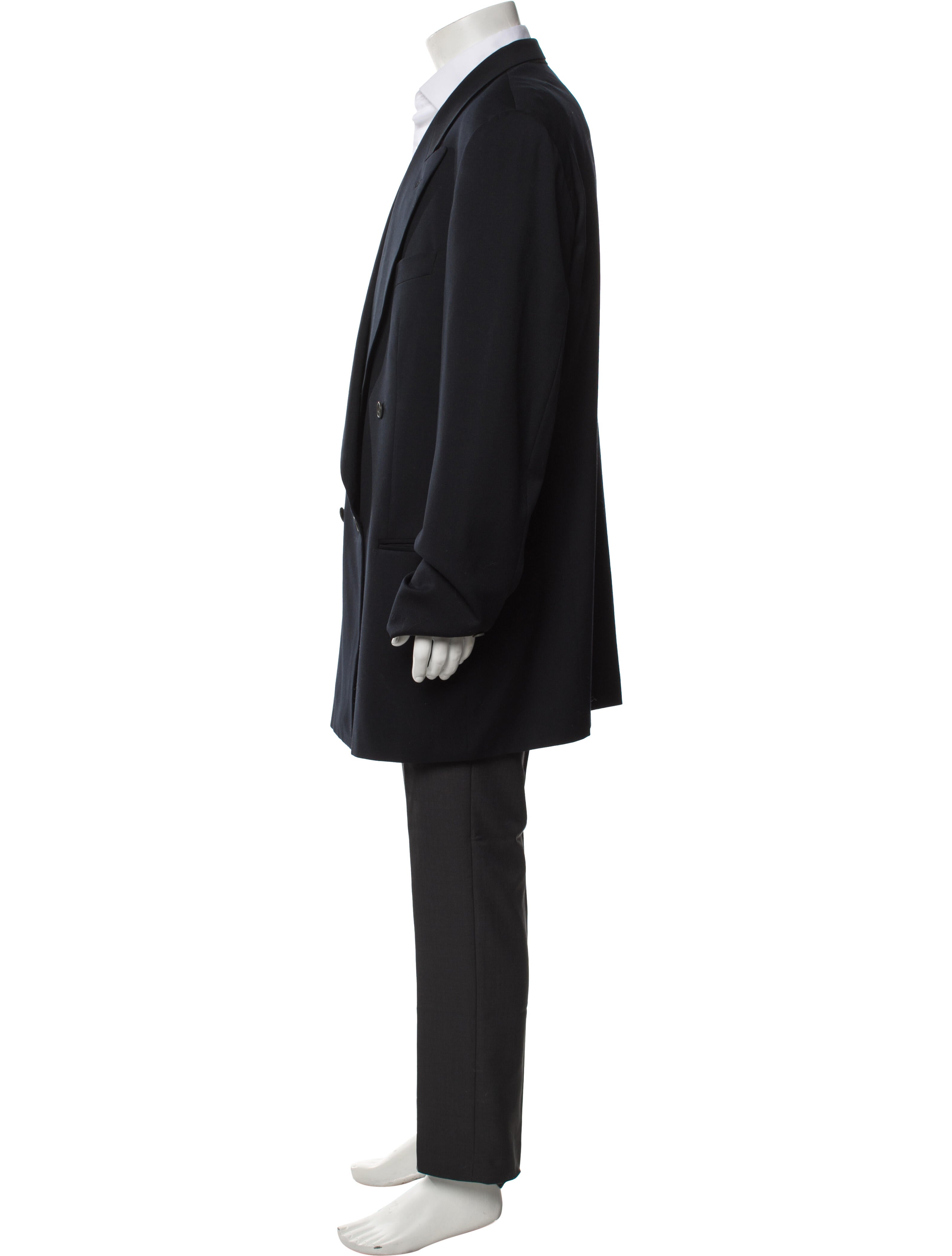 Giorgio Armani Virgin Wool Overcoat