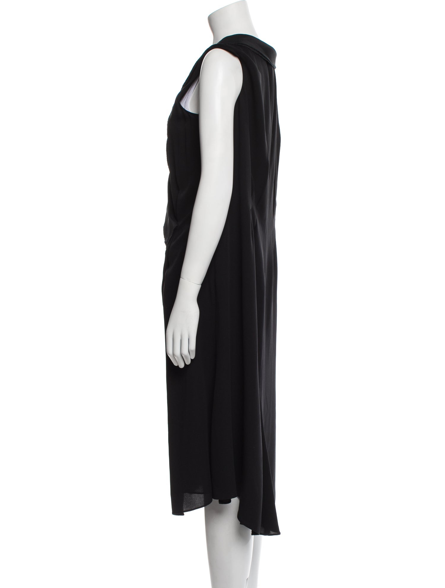Giorgio Armani Silk Midi Length Dress