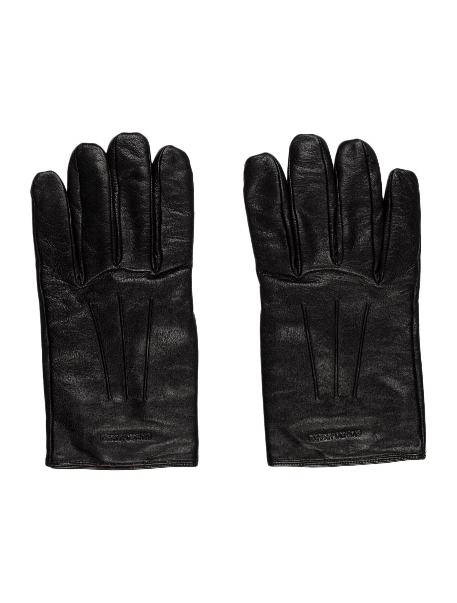 Giorgio Armani leather gloves