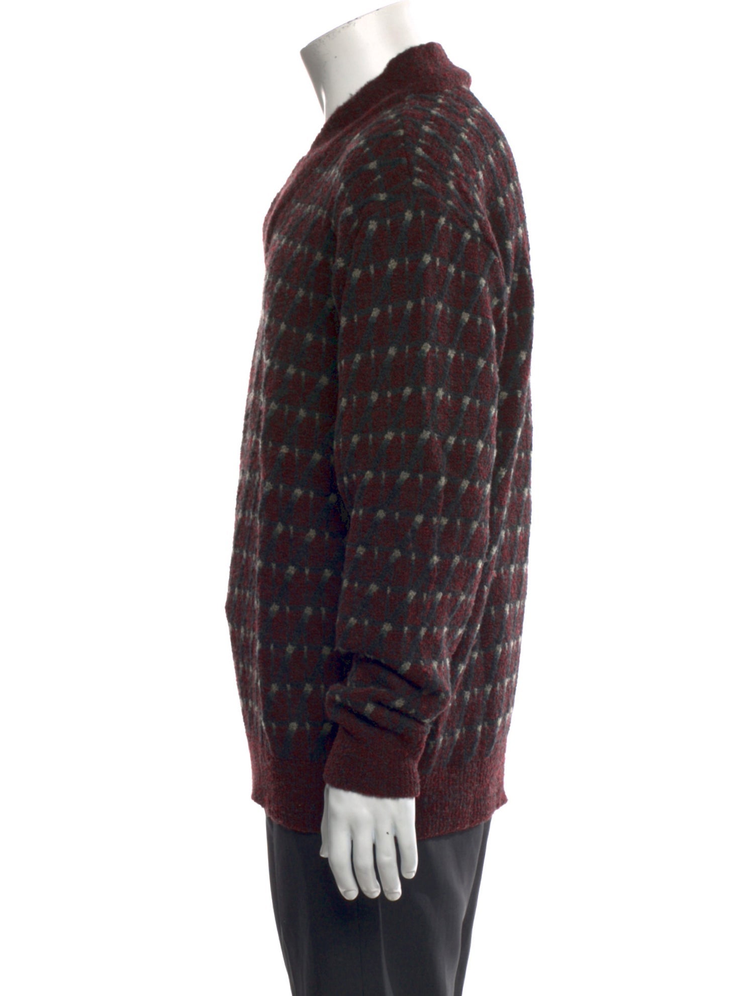 Giorgio Armani Wool Printed Pullover