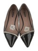 Giorgio Armani Snakeskin Animal Print Flats