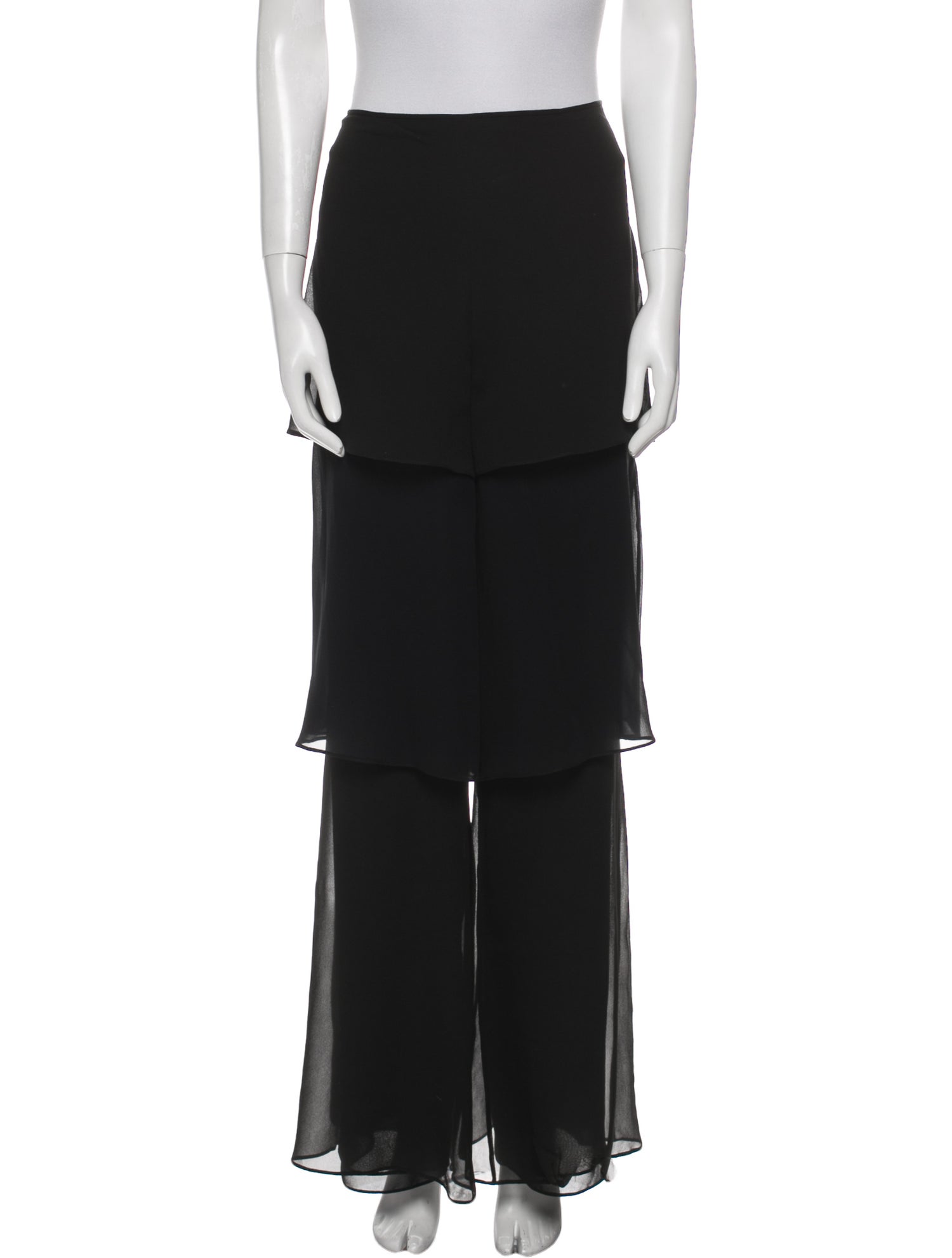 Giorgio Armani Linen Wide Leg Pants