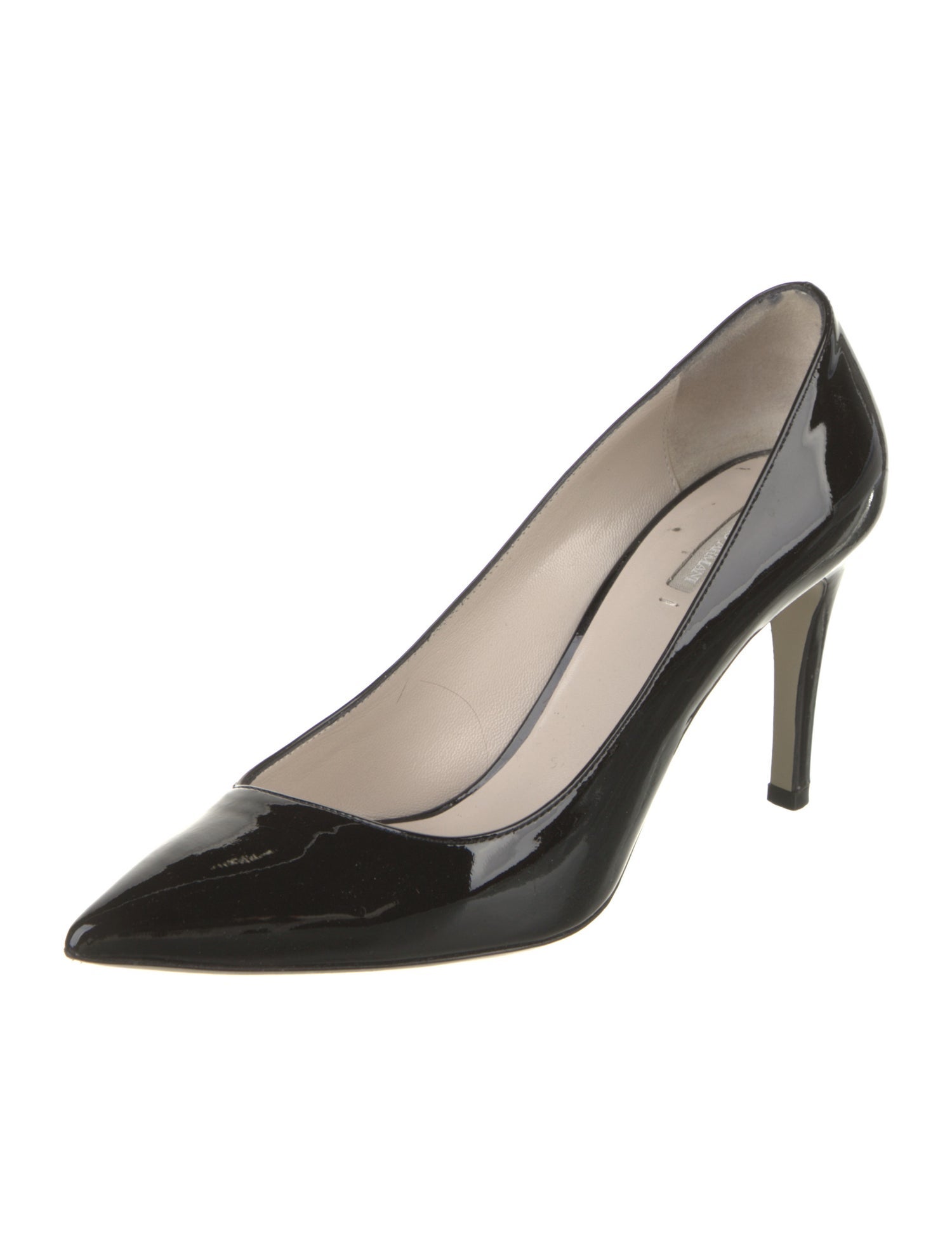 Giorgio Armani Patent Leather Pumps