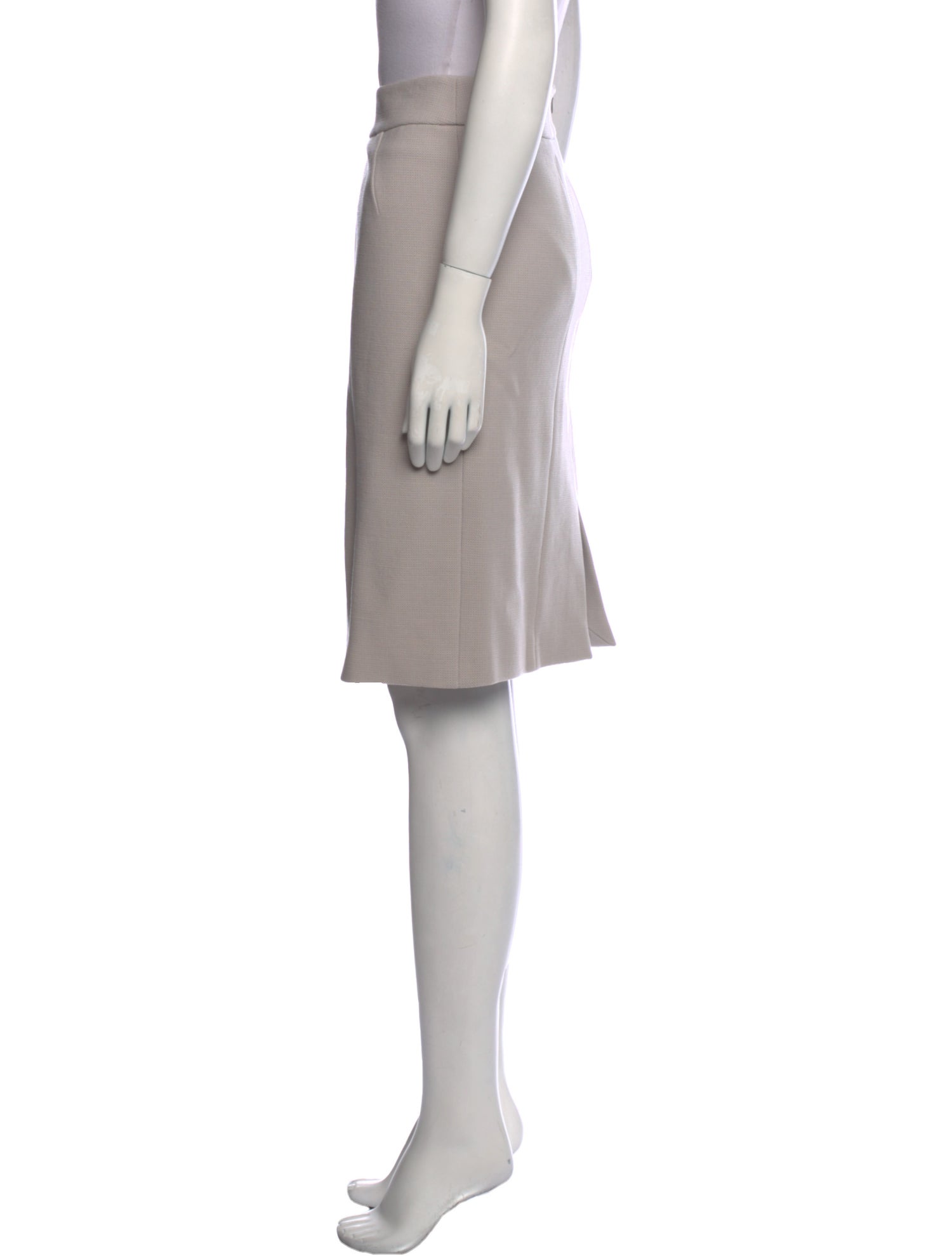 Giorgio Armani Virgin Wool Knee-Length Skirt