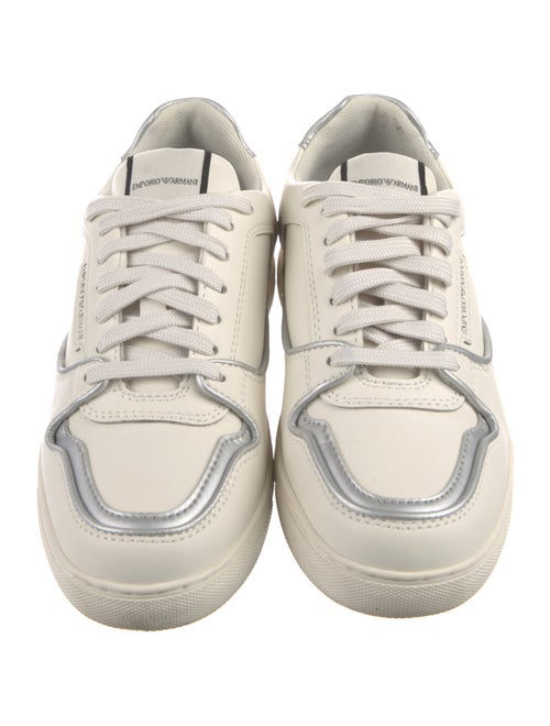 Giorgio Armani Leather Sneakers