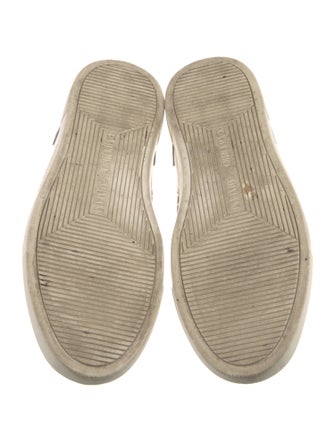 Giorgio Armani Leather Sneakers