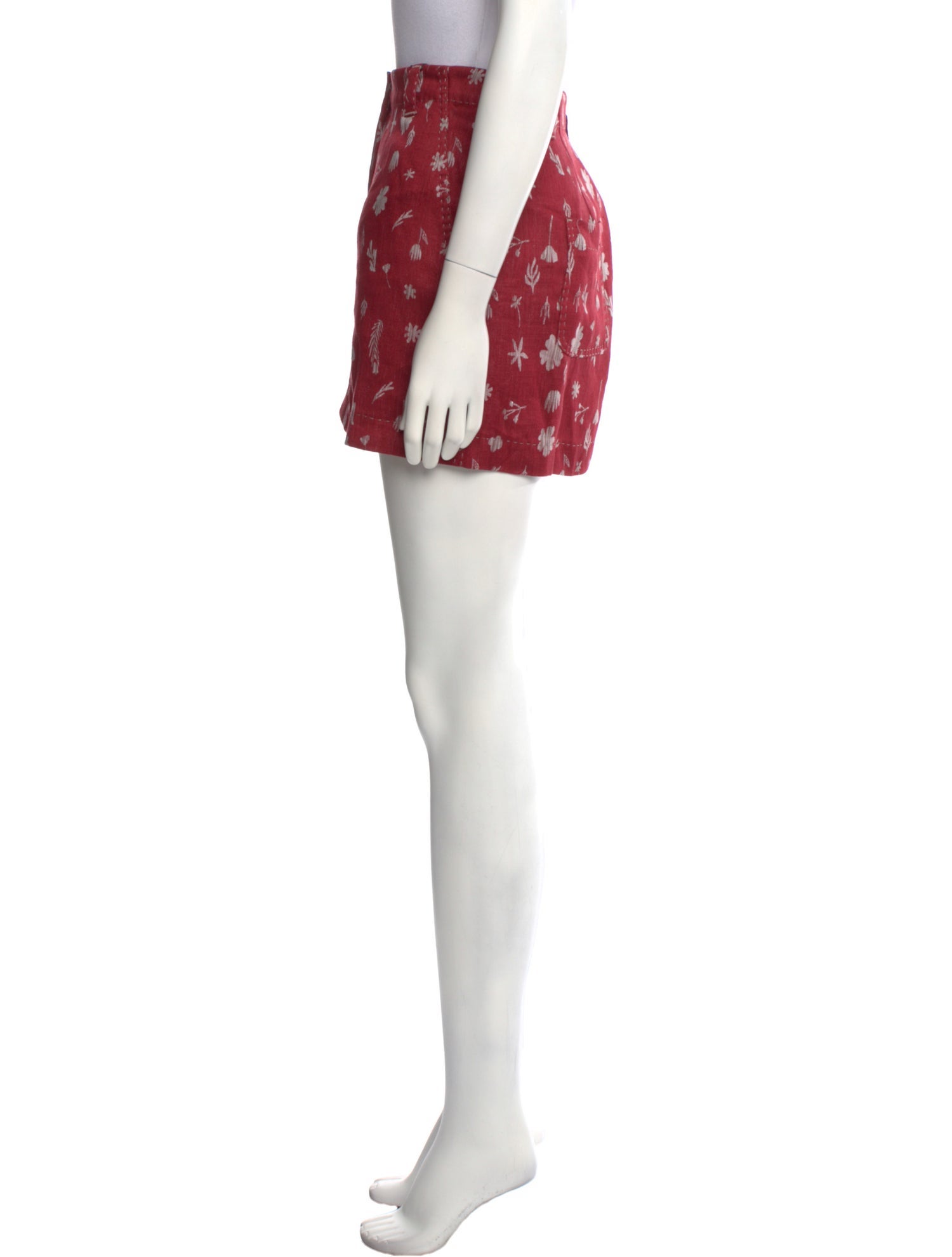 Giorgio Armani Linen Mini Shorts w/ Tags