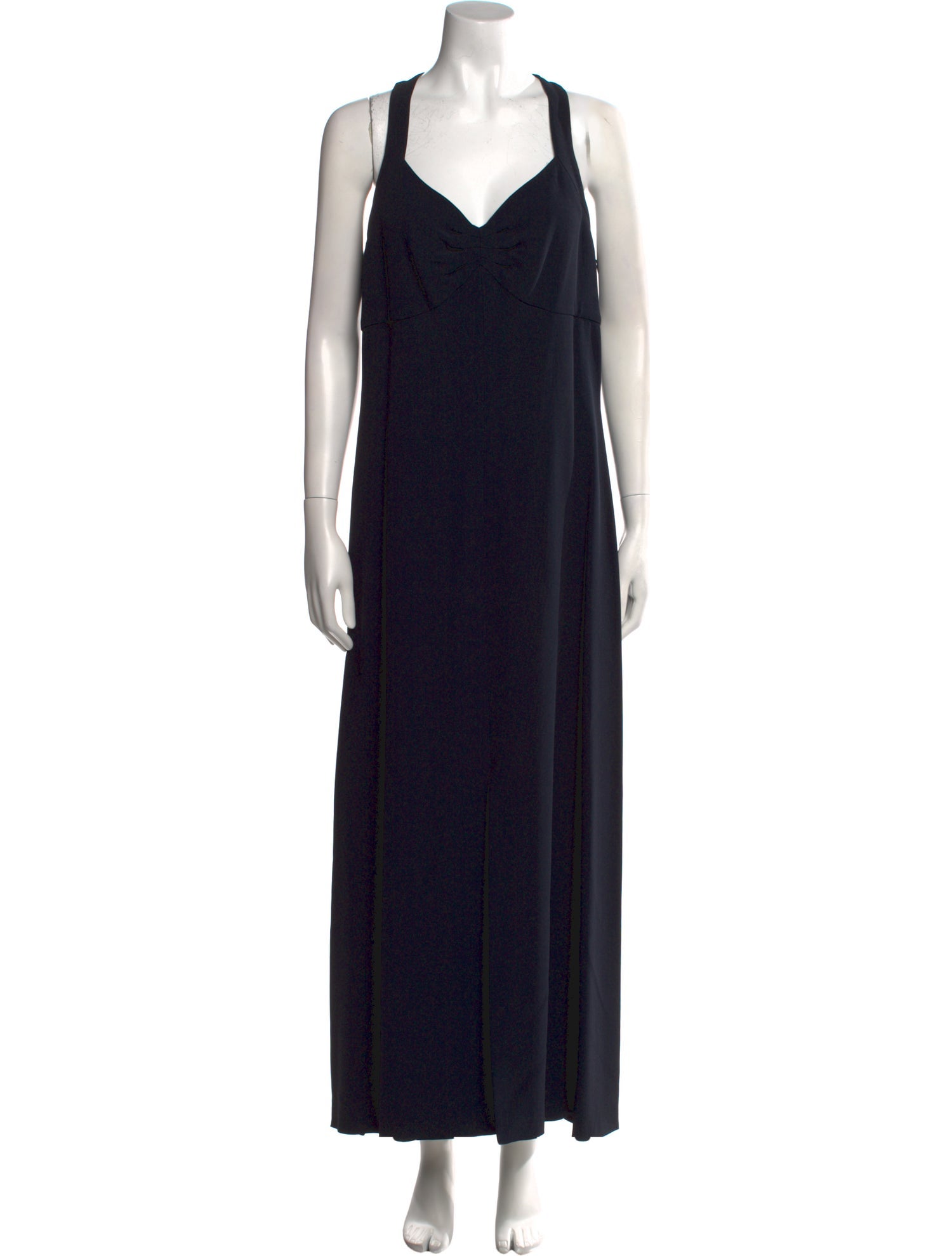 Gianni Le Collezioni V-Neck Long Dress