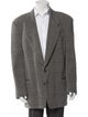Giorgio Armani Plaid Print Blazer