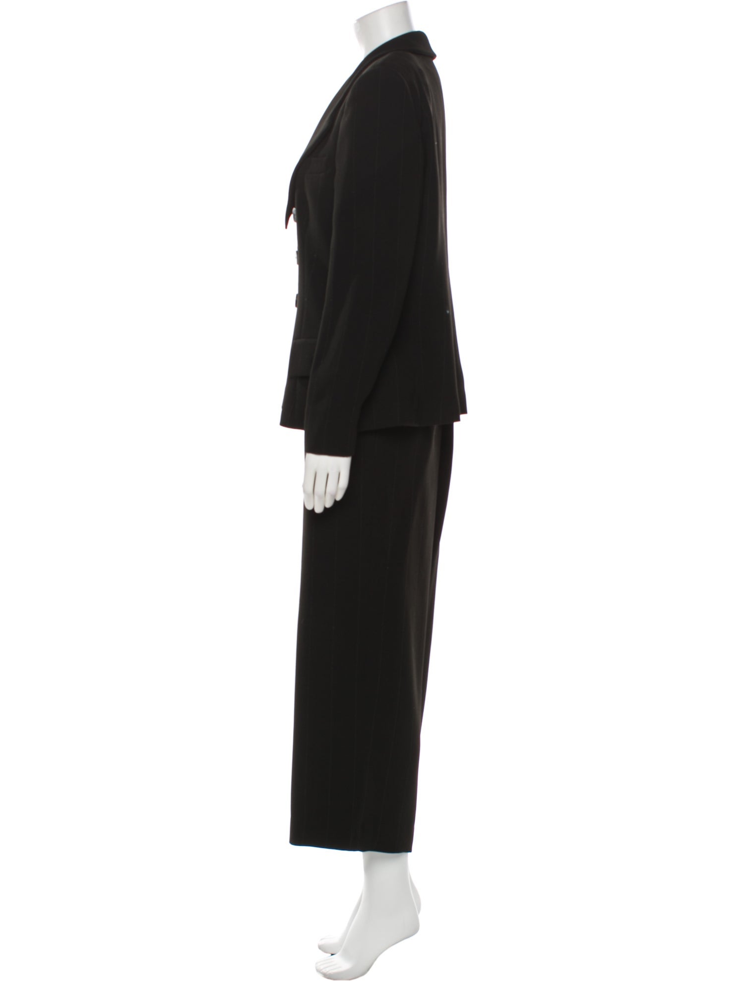 Giorgio Armani Ruffle Embellishment Pantsuit