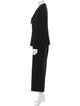 Giorgio Armani Ruffle Embellishment Pantsuit