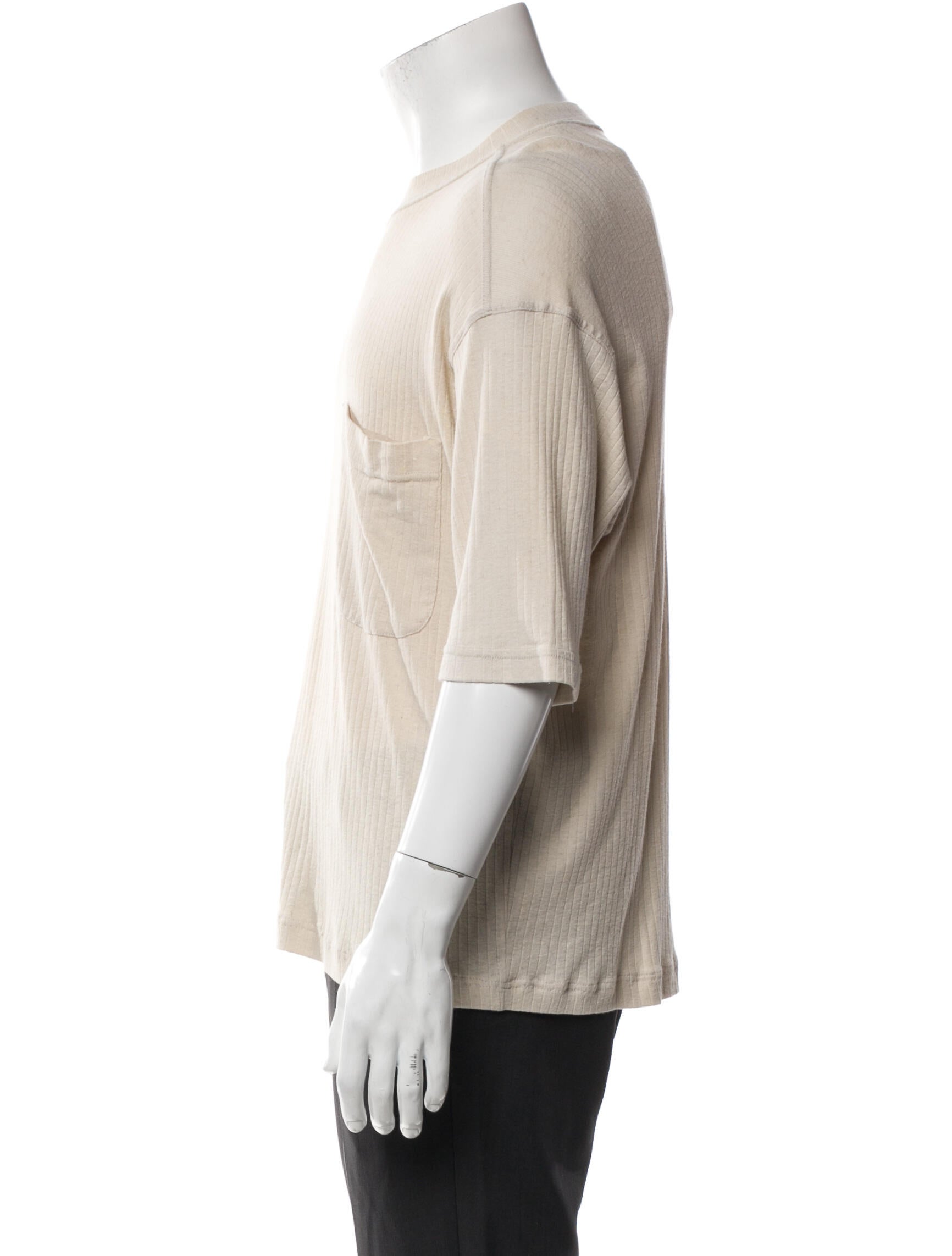 Giorgio Armani Crew Neck Three-Quarter Sleeve T-Shirt