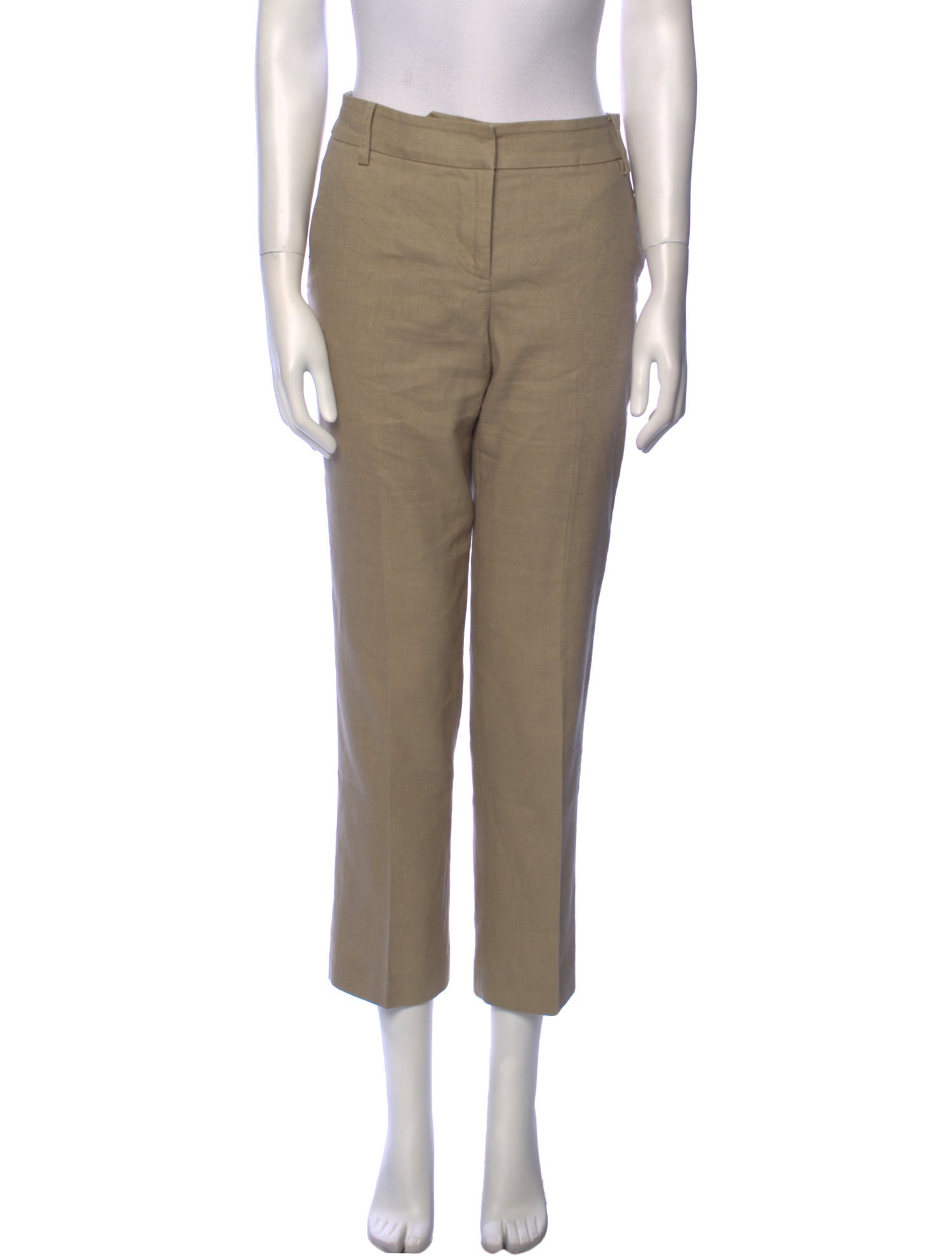 Giorgio Armani Linen Straight Leg Pants