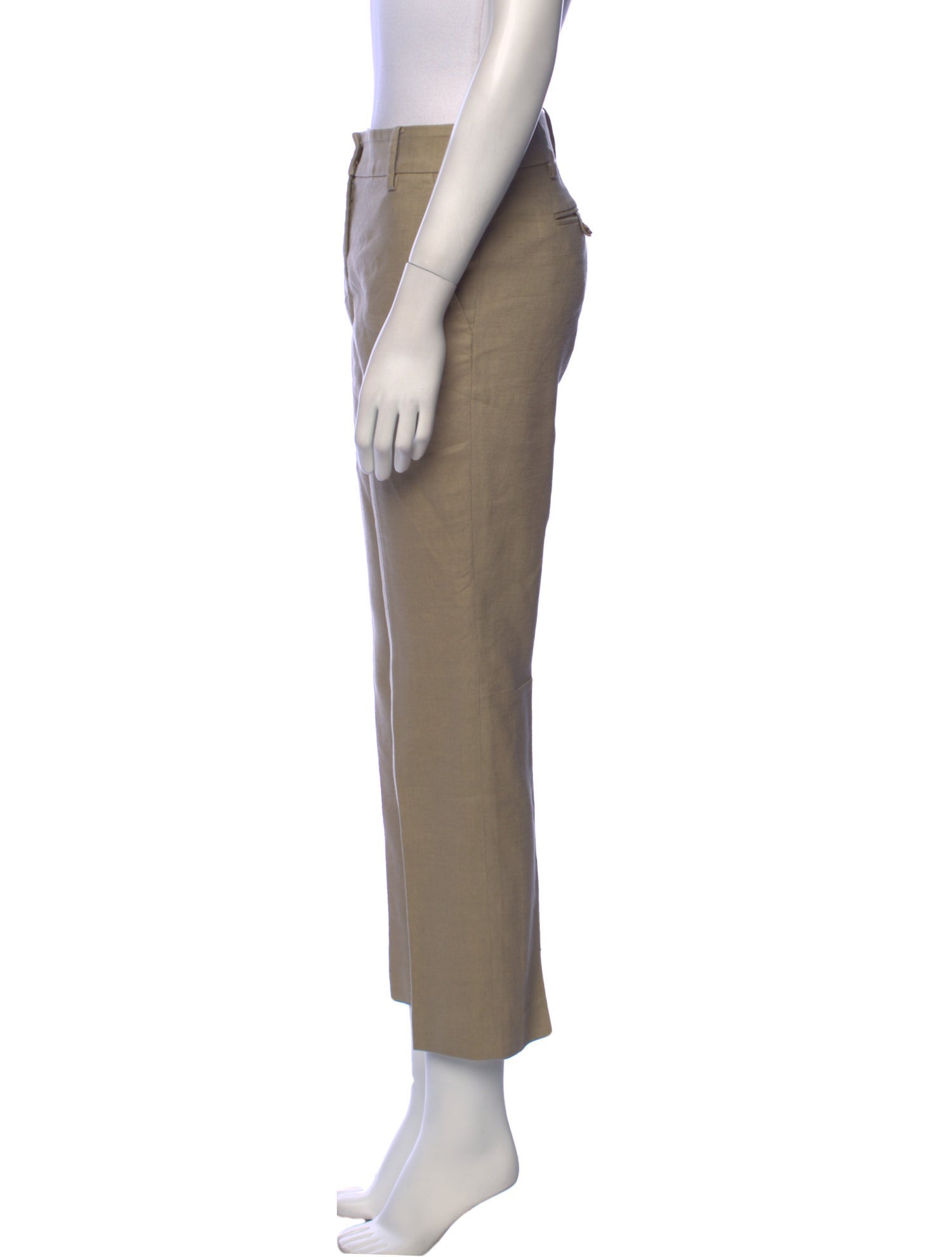 Giorgio Armani Linen Straight Leg Pants