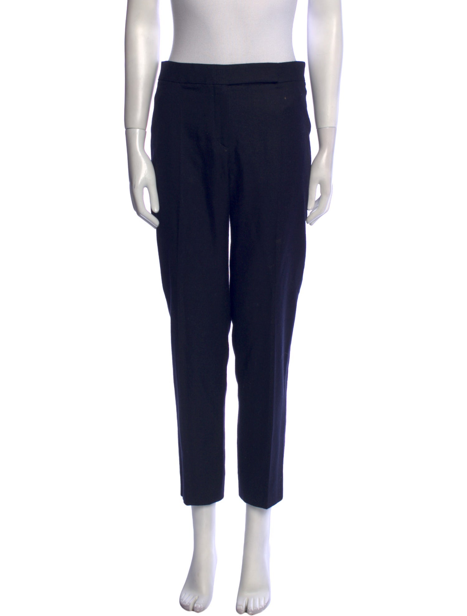 Giorgio Armani Virgin Wool Straight Leg Pants