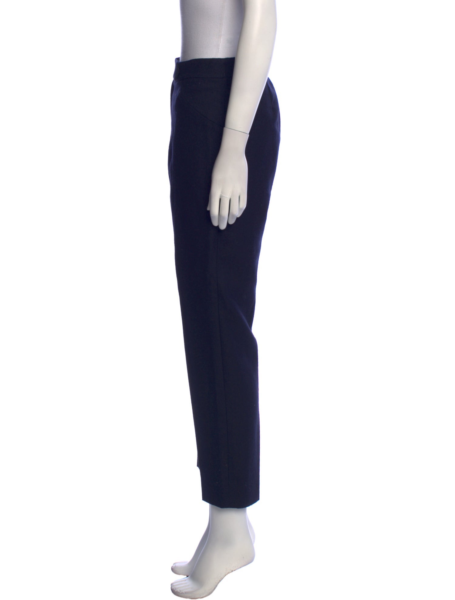 Giorgio Armani Virgin Wool Straight Leg Pants
