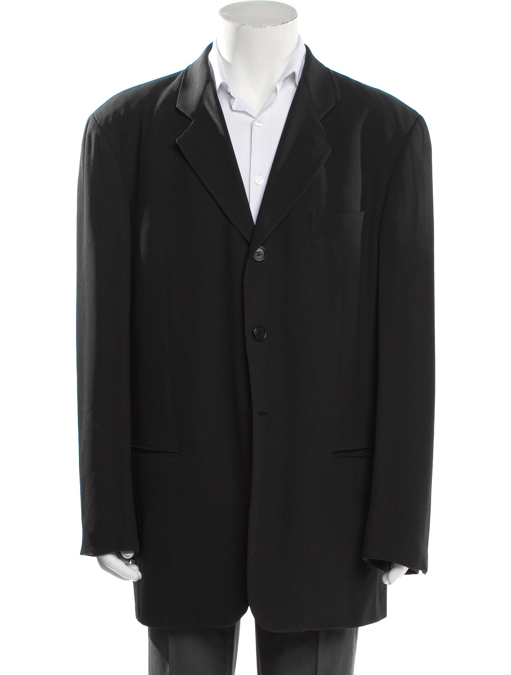 Giorgio Armani Wool Overcoat