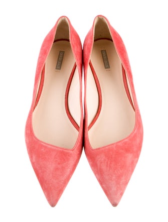 Giorgio Armani Suede Ballet Flats