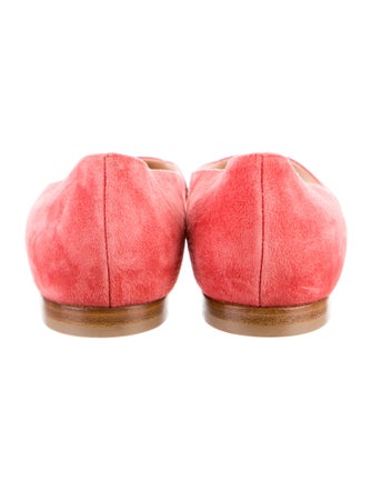 Giorgio Armani Suede Ballet Flats