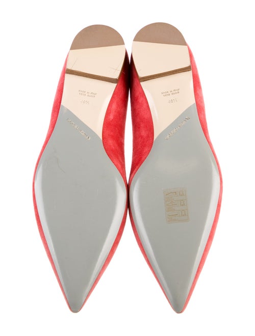 Giorgio Armani Suede Ballet Flats