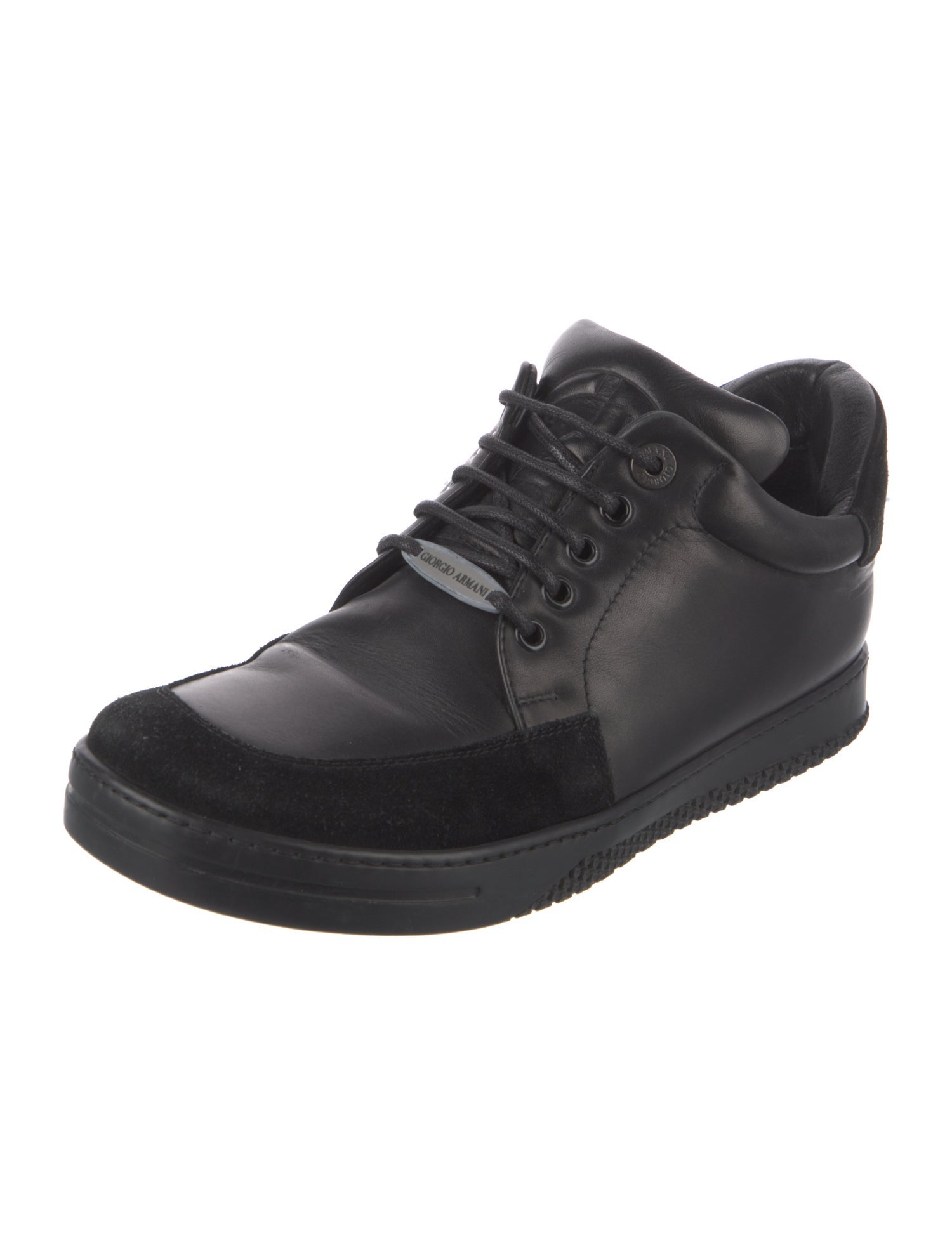 Giorgio Armani Leather Sneakers