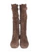 Giorgio Armani Suede Riding Boots