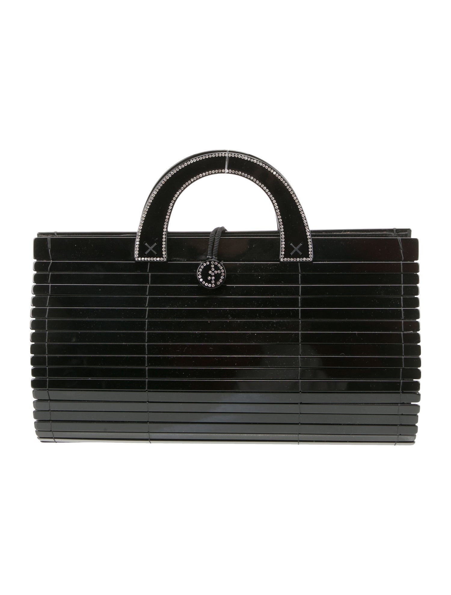 Giorgio Armani Acrylic Top Handle Bag