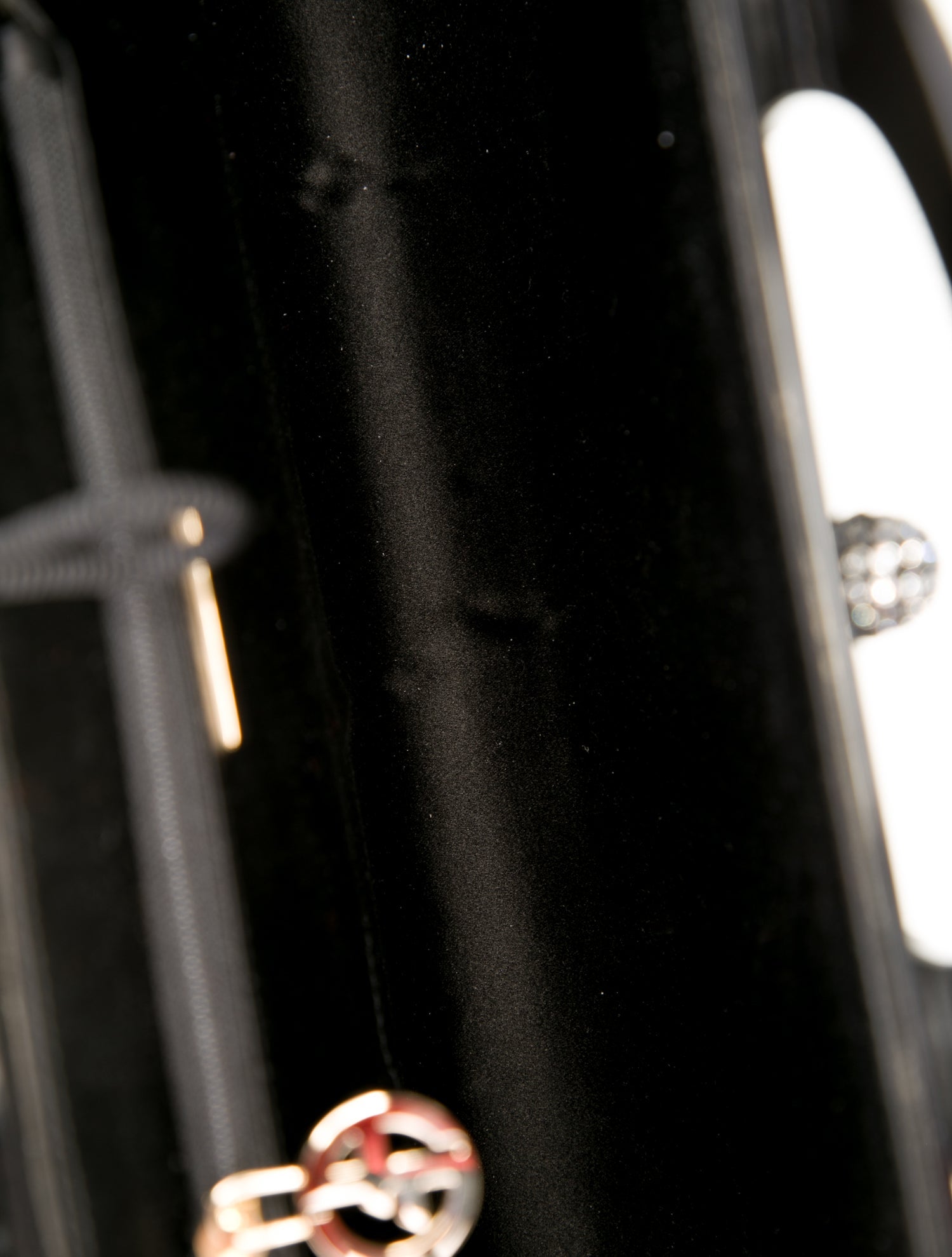 Giorgio Armani Acrylic Top Handle Bag