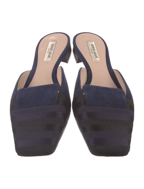 Giorgio Armani Suede Mules