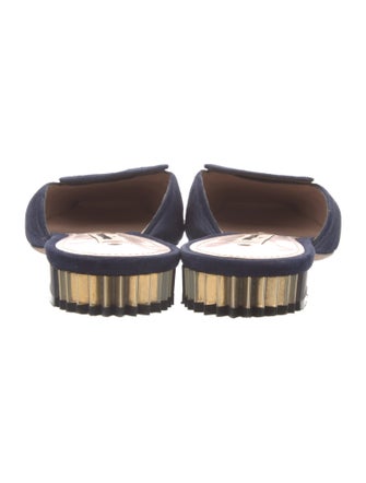 Giorgio Armani Suede Mules