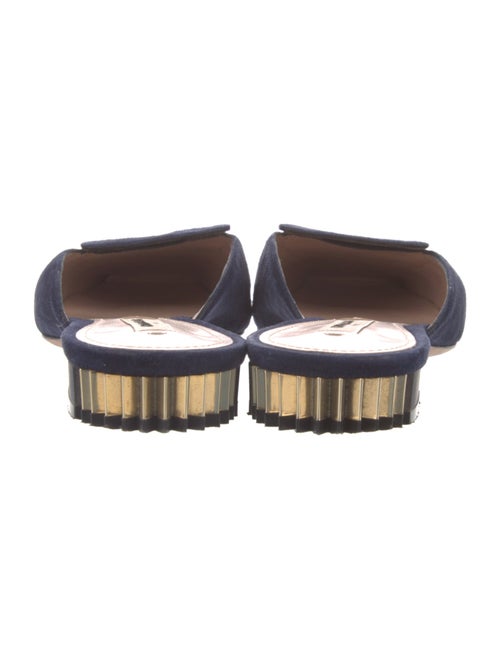 Giorgio Armani Suede Mules
