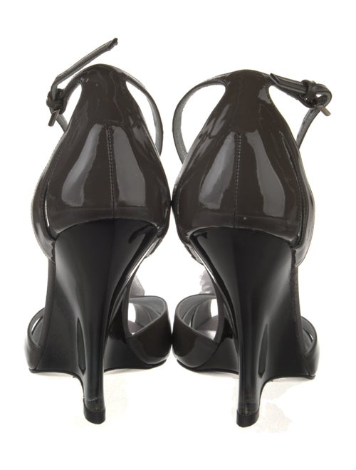 Giorgio Armani Patent Leather D'Orsay Pumps
