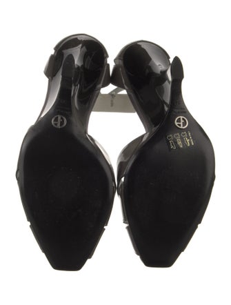 Giorgio Armani Patent Leather D'Orsay Pumps