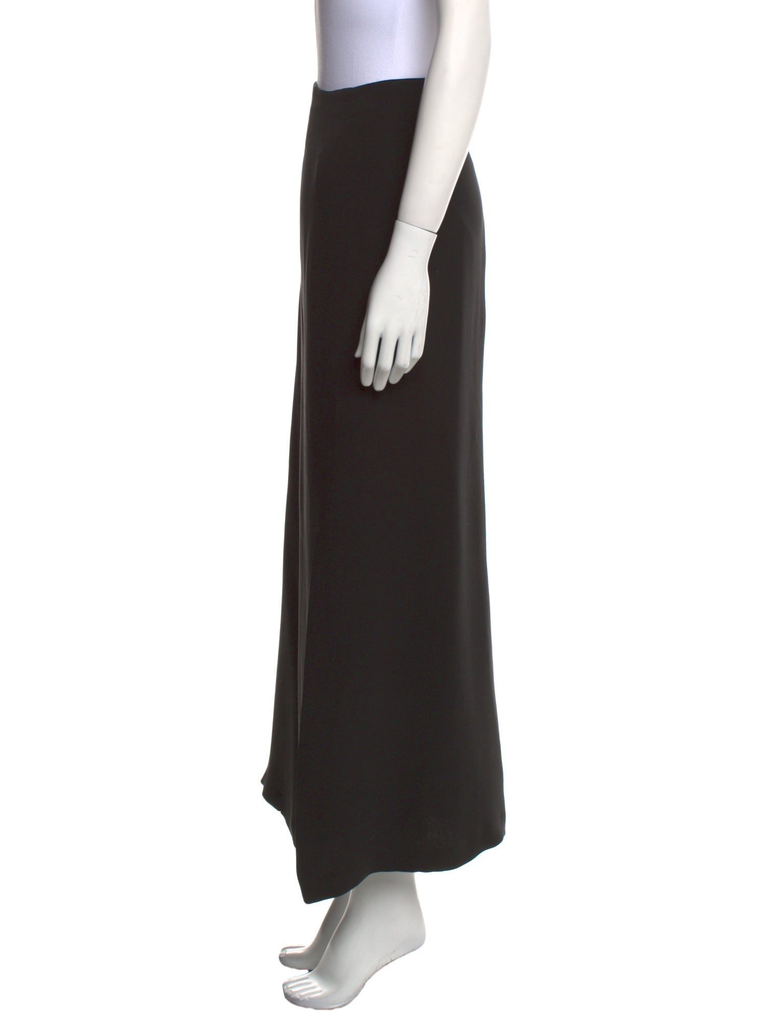 Giorgio Armani Silk Midi Length Skirt