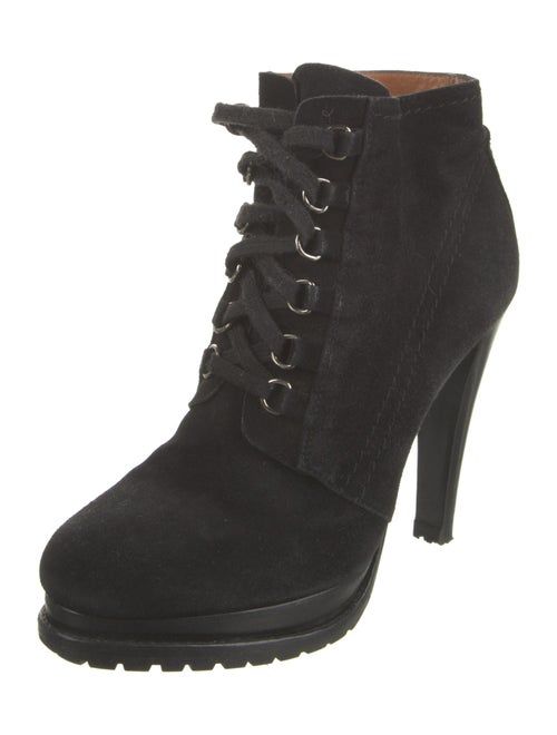 Giorgio Armani Suede Lace-Up Boots