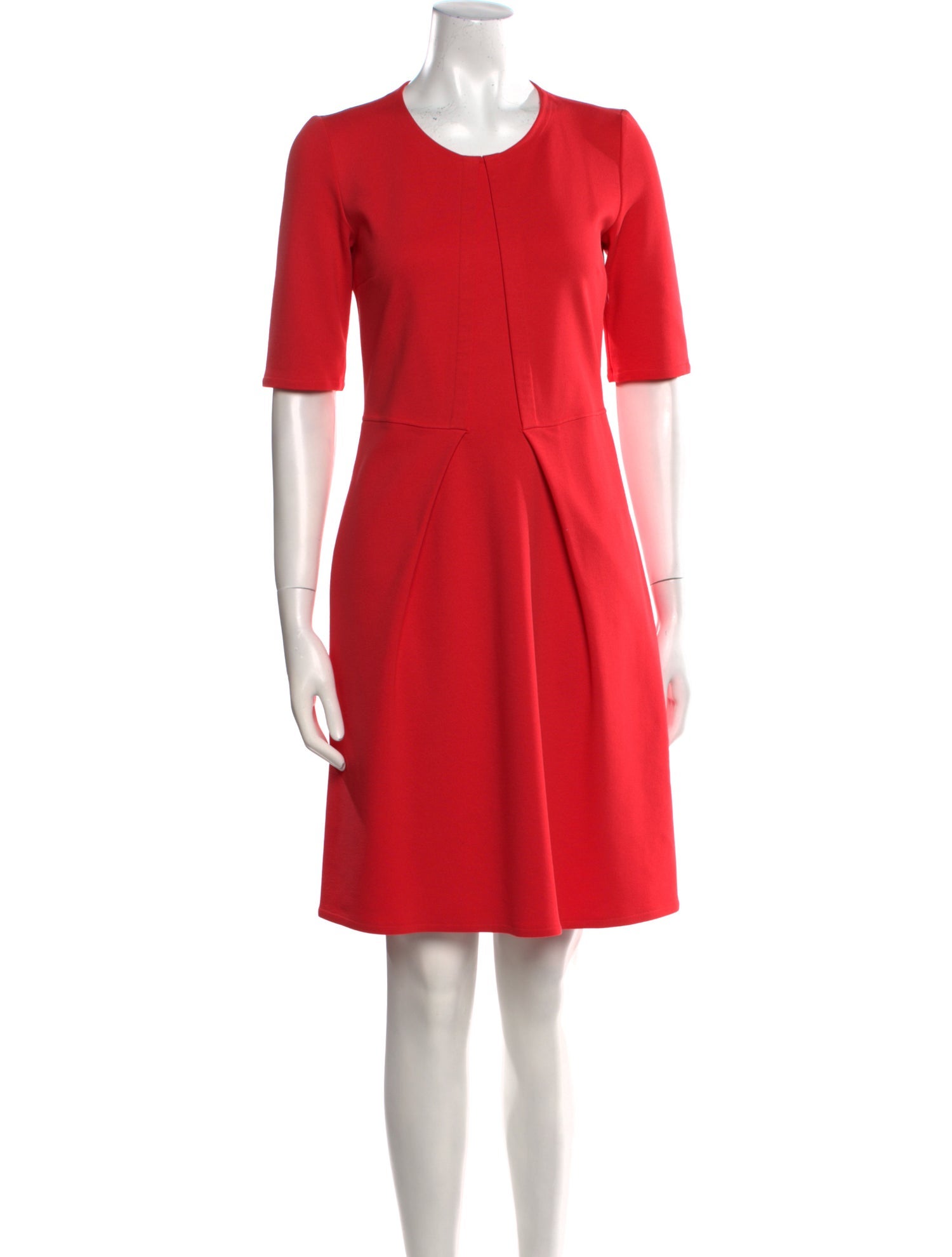 Giorgio Armani Crew Neck Mini Dress