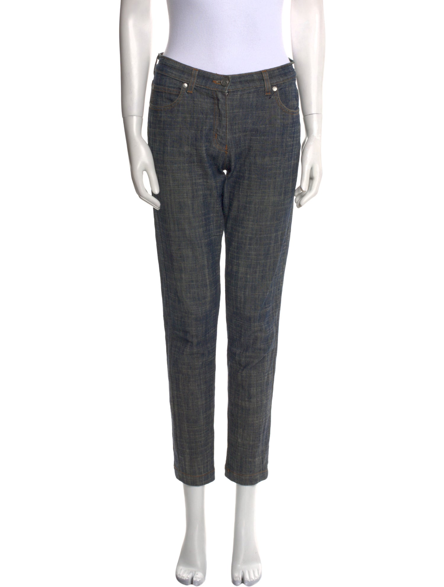 Giorgio Armani Denim Skinny Leg Pants