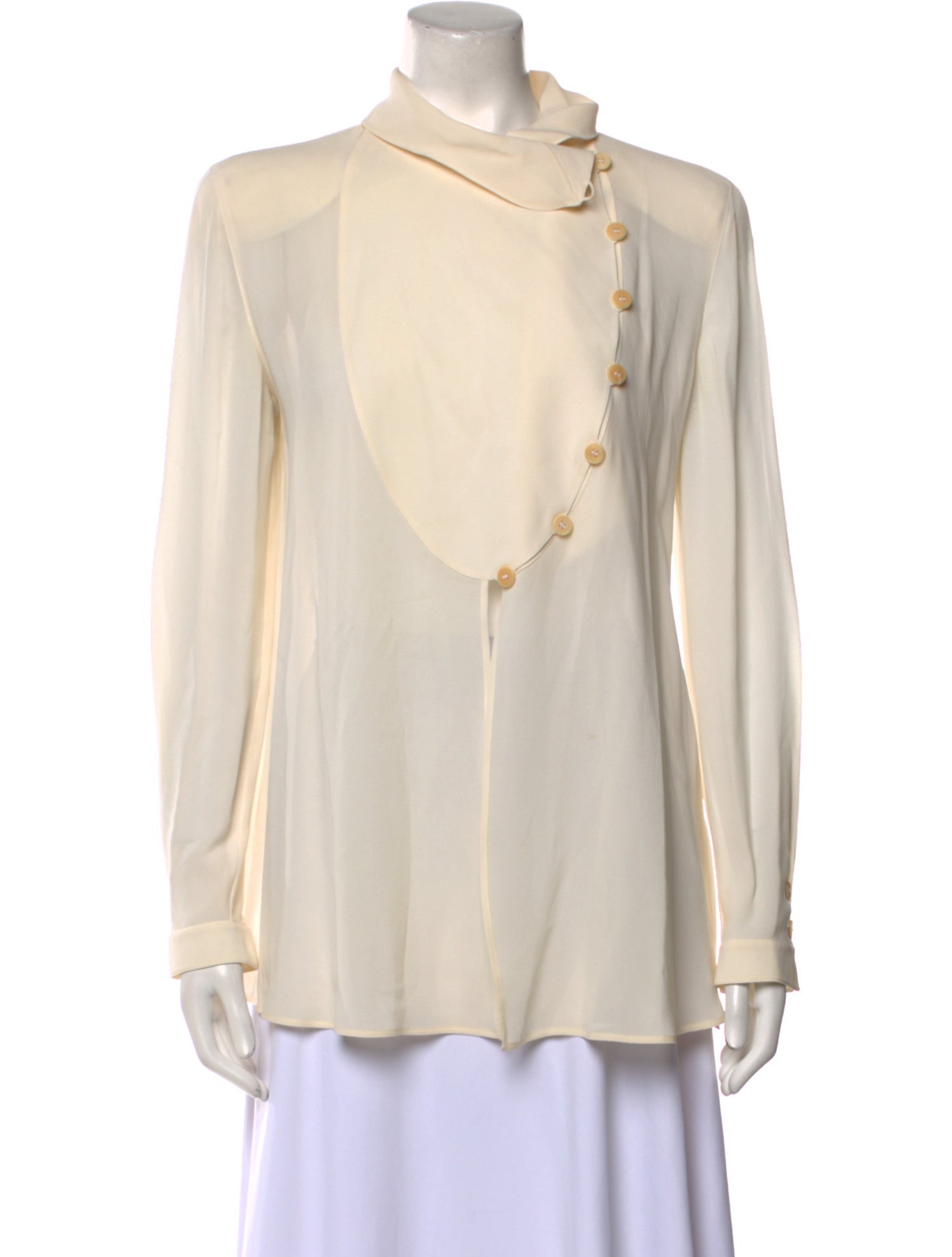Giorgio Armani 1980's Silk Blouse