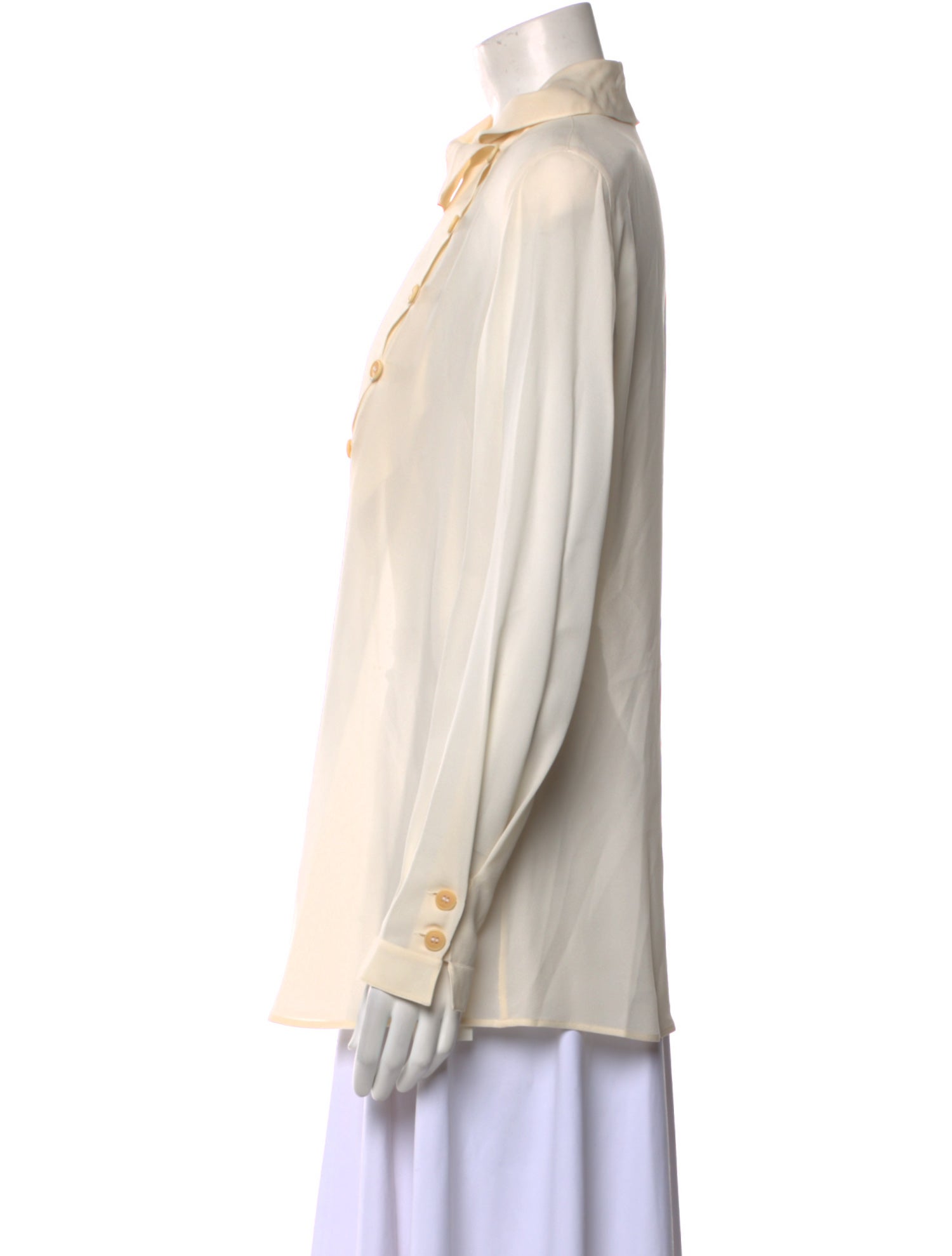 Giorgio Armani 1980's Silk Blouse