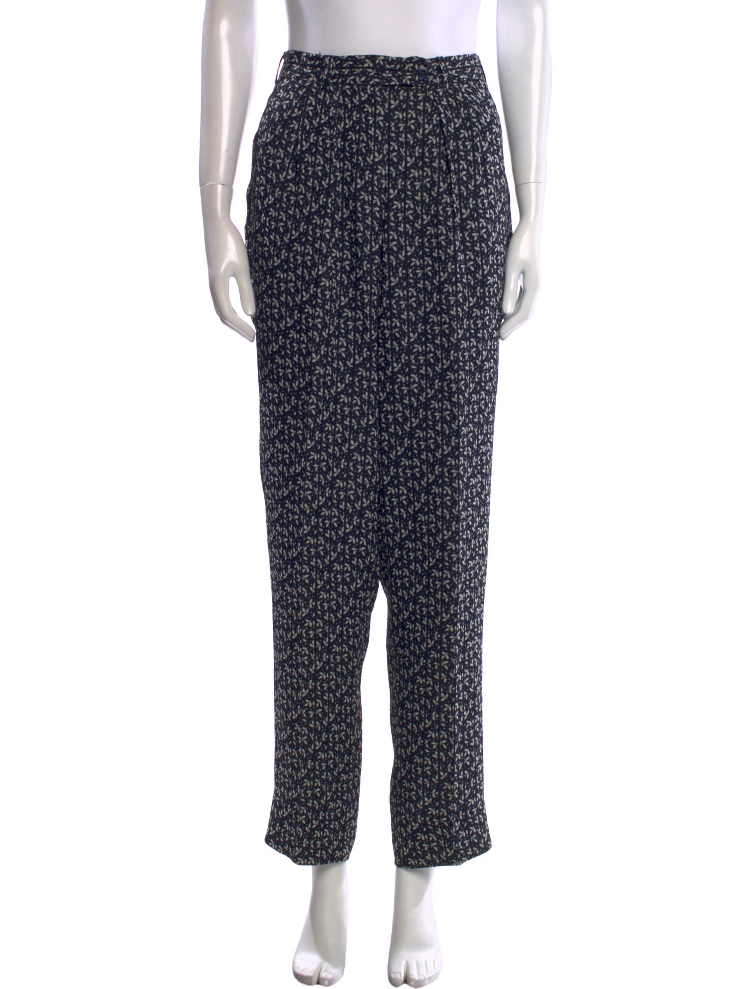 Giorgio Armani Vintage Straight Leg Pants