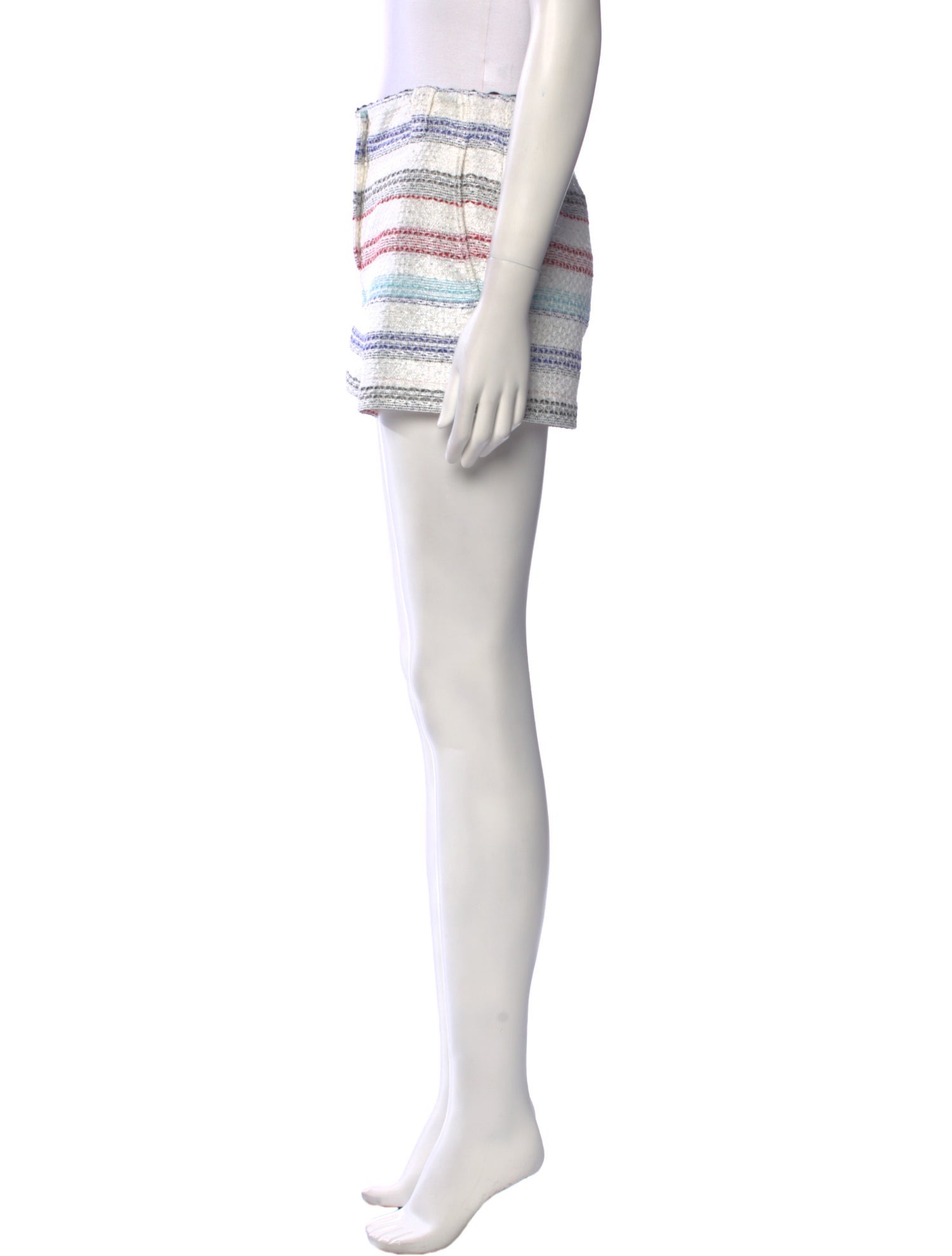 Giorgio Armani Striped Mini Shorts